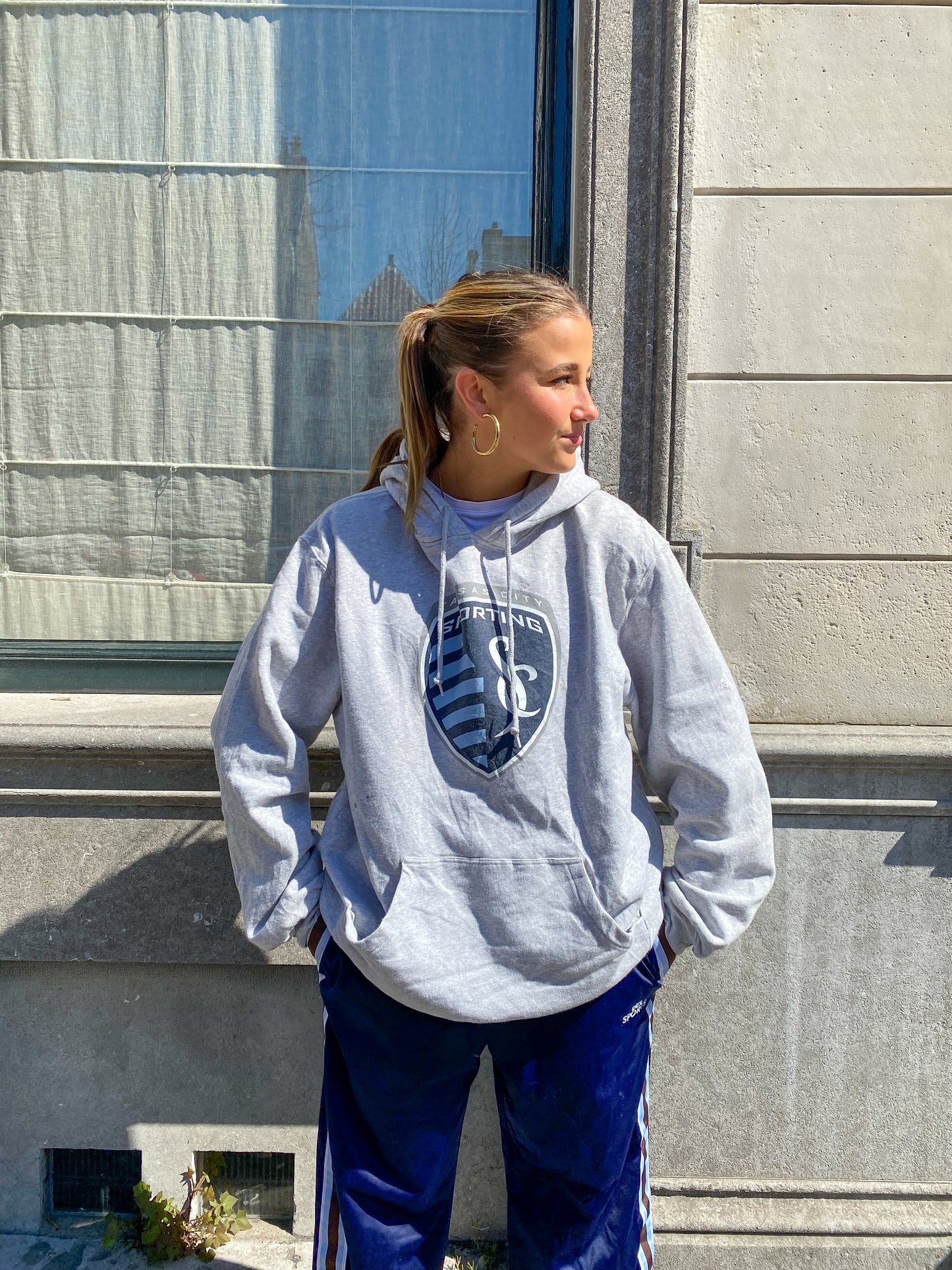 ADIDAS KANSAS CITY SPORTING HOODIE