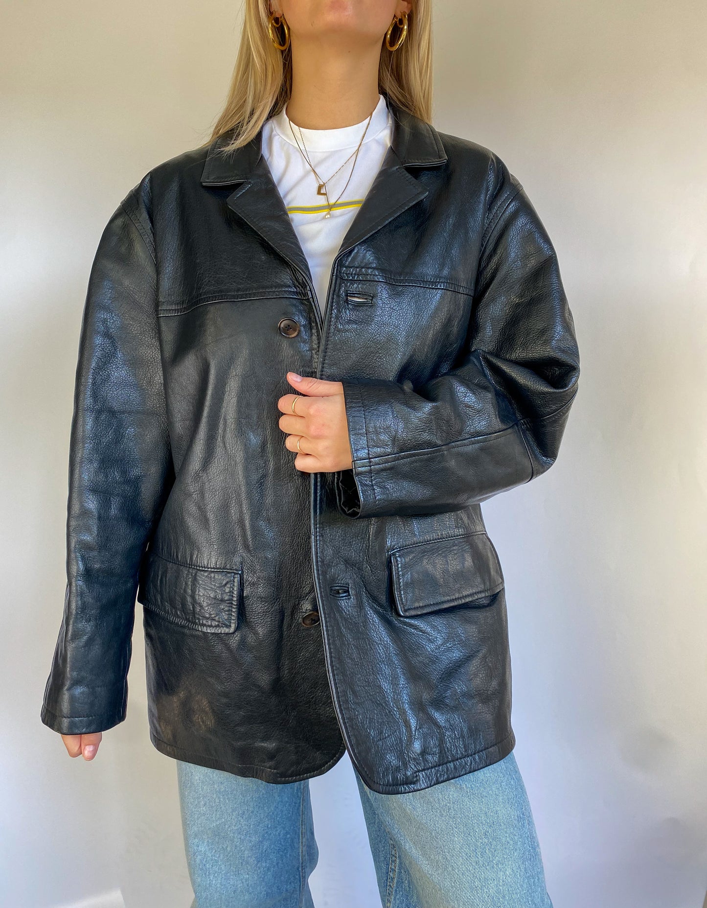 VINTAGE - LEATHER JACKET