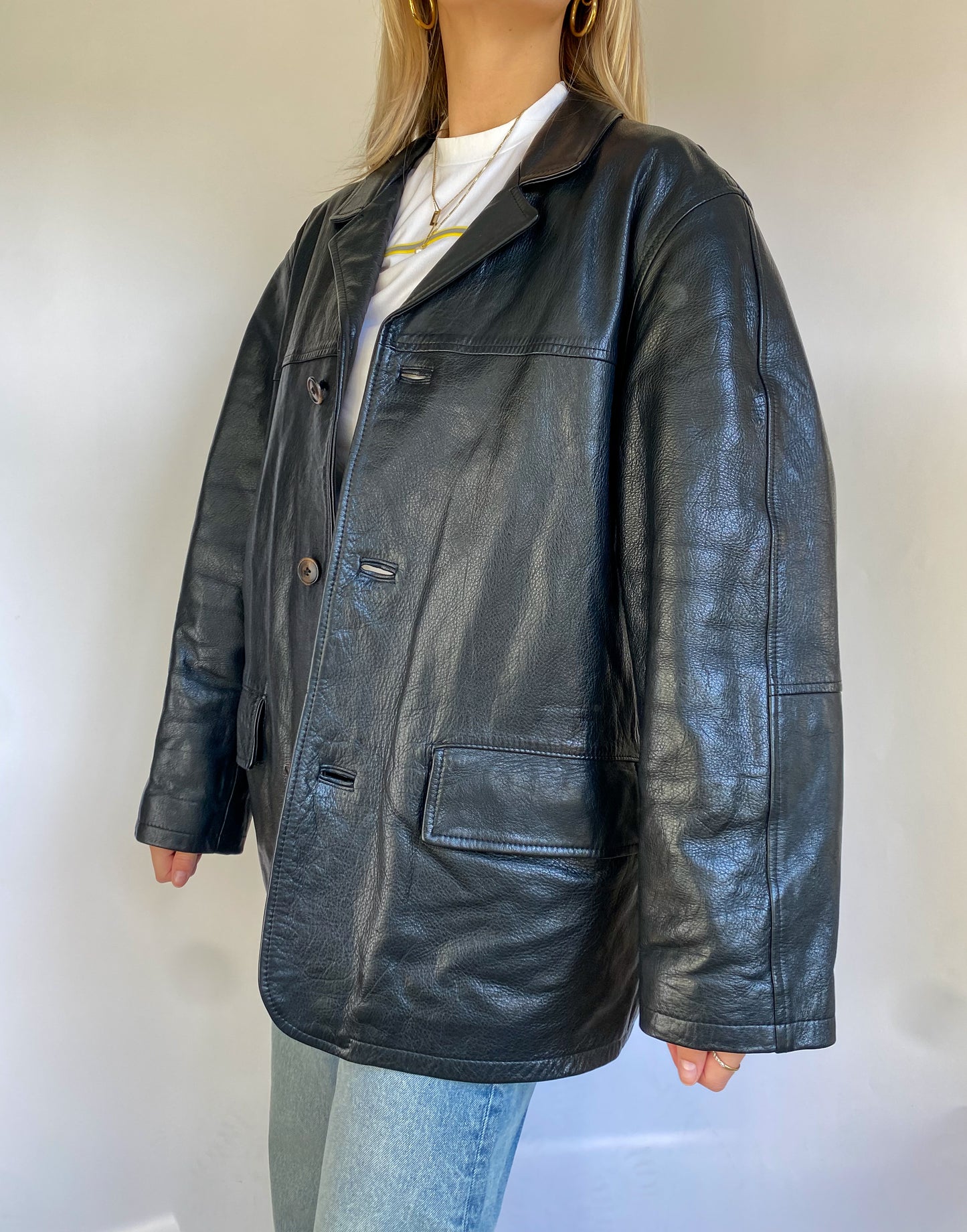 VINTAGE - LEATHER JACKET