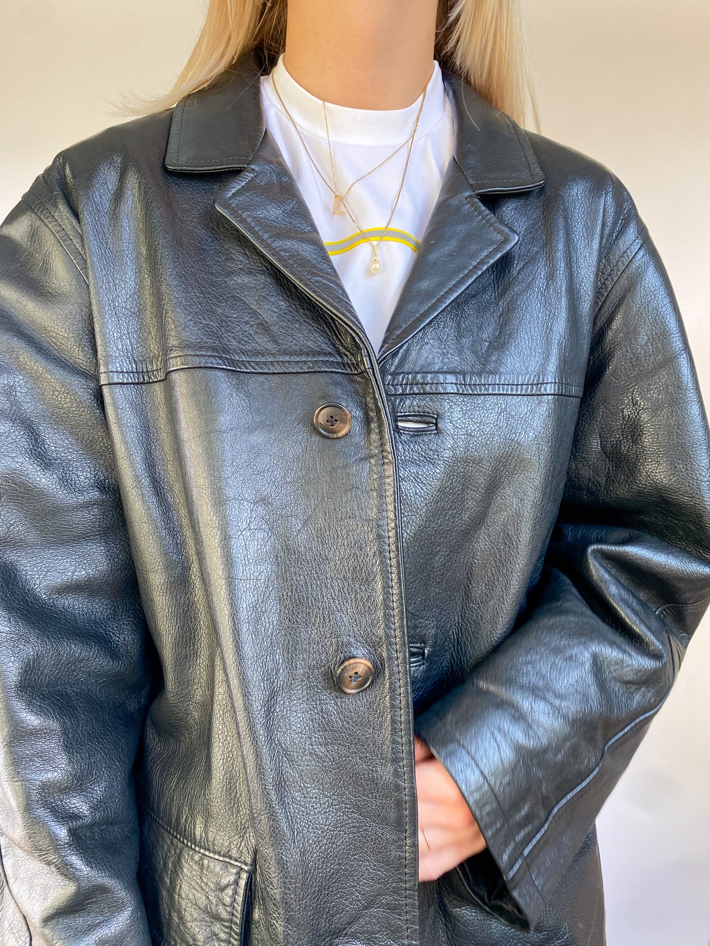 VINTAGE - LEATHER JACKET