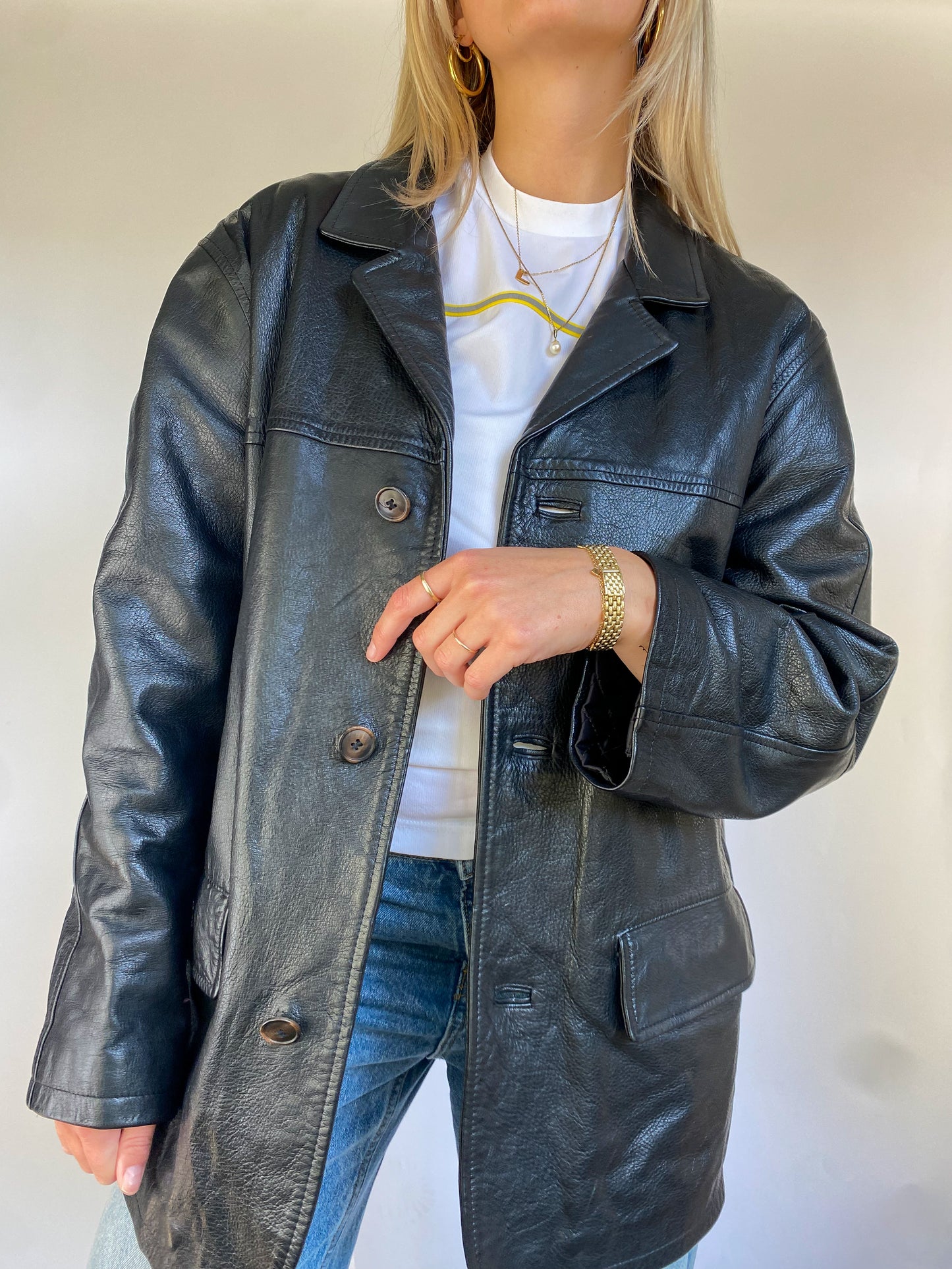 VINTAGE - LEATHER JACKET