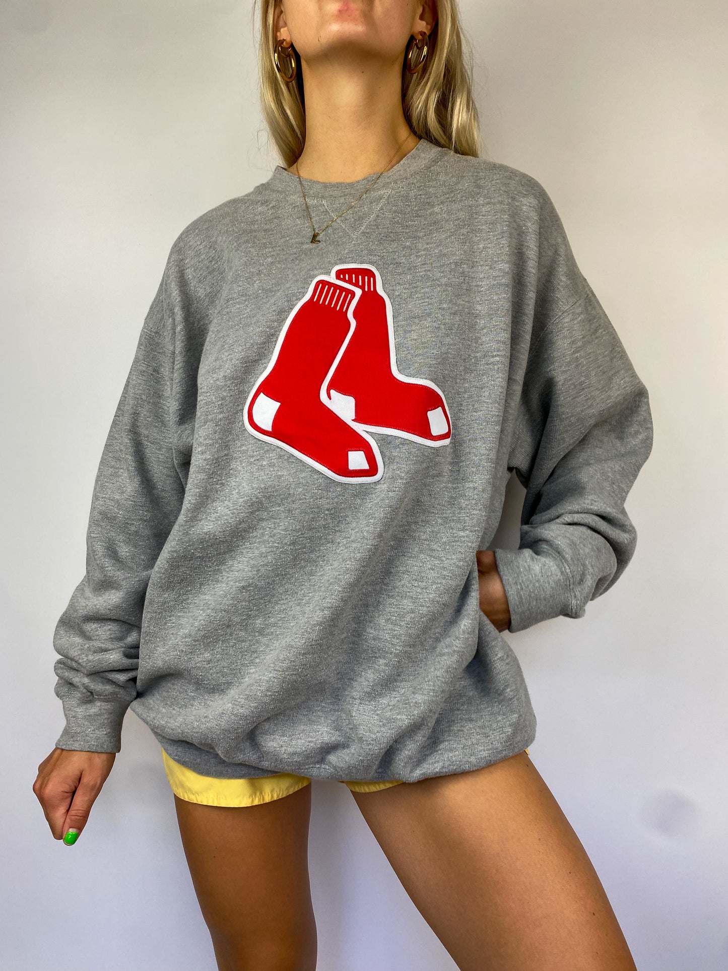MAJESTIC RED SOX SWEATER