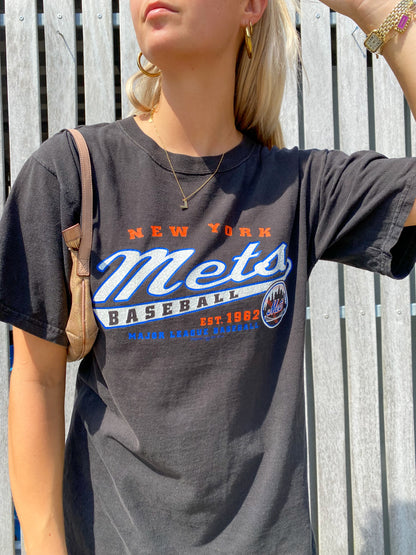 MAJESTIC METS BASEBALL T-SHIRT