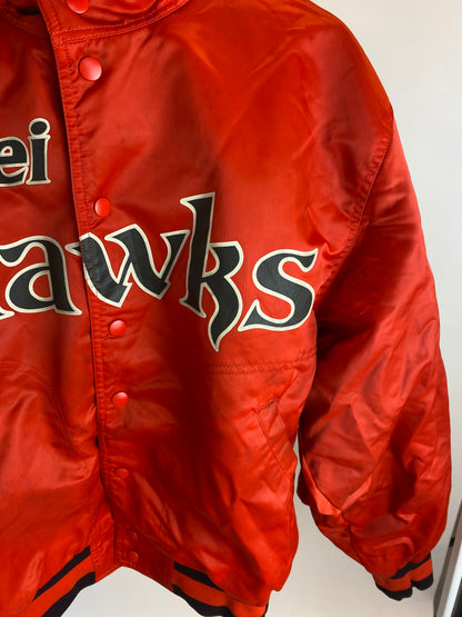 VINTAGE - FUKUOKA DAIEI HAWKS BASEBALL JAPAN RAWLINGS JACKET