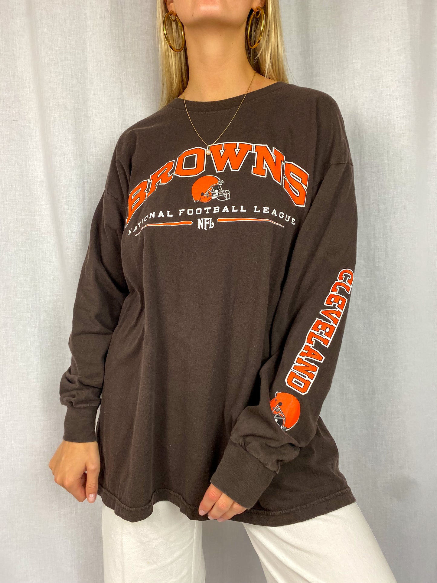 NFL BROWNS LONGSLEEVE