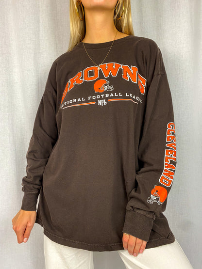 NFL BROWNS LONGSLEEVE