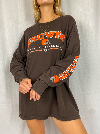 NFL BROWNS LONGSLEEVE