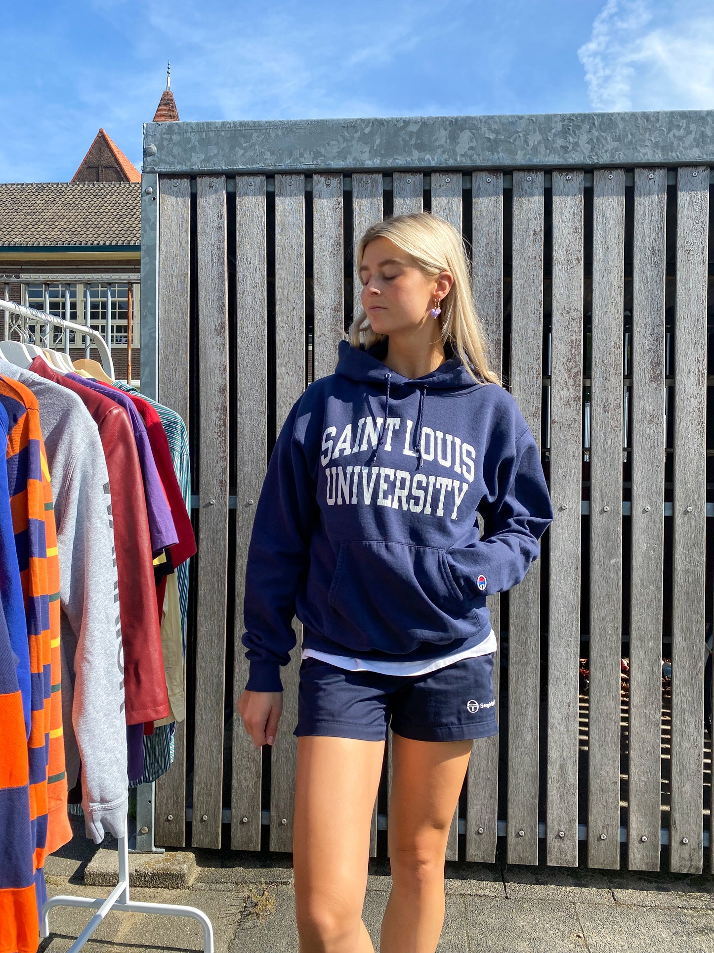 CHAMPION SAINT LOUIS UNIVERSITY HOODIE