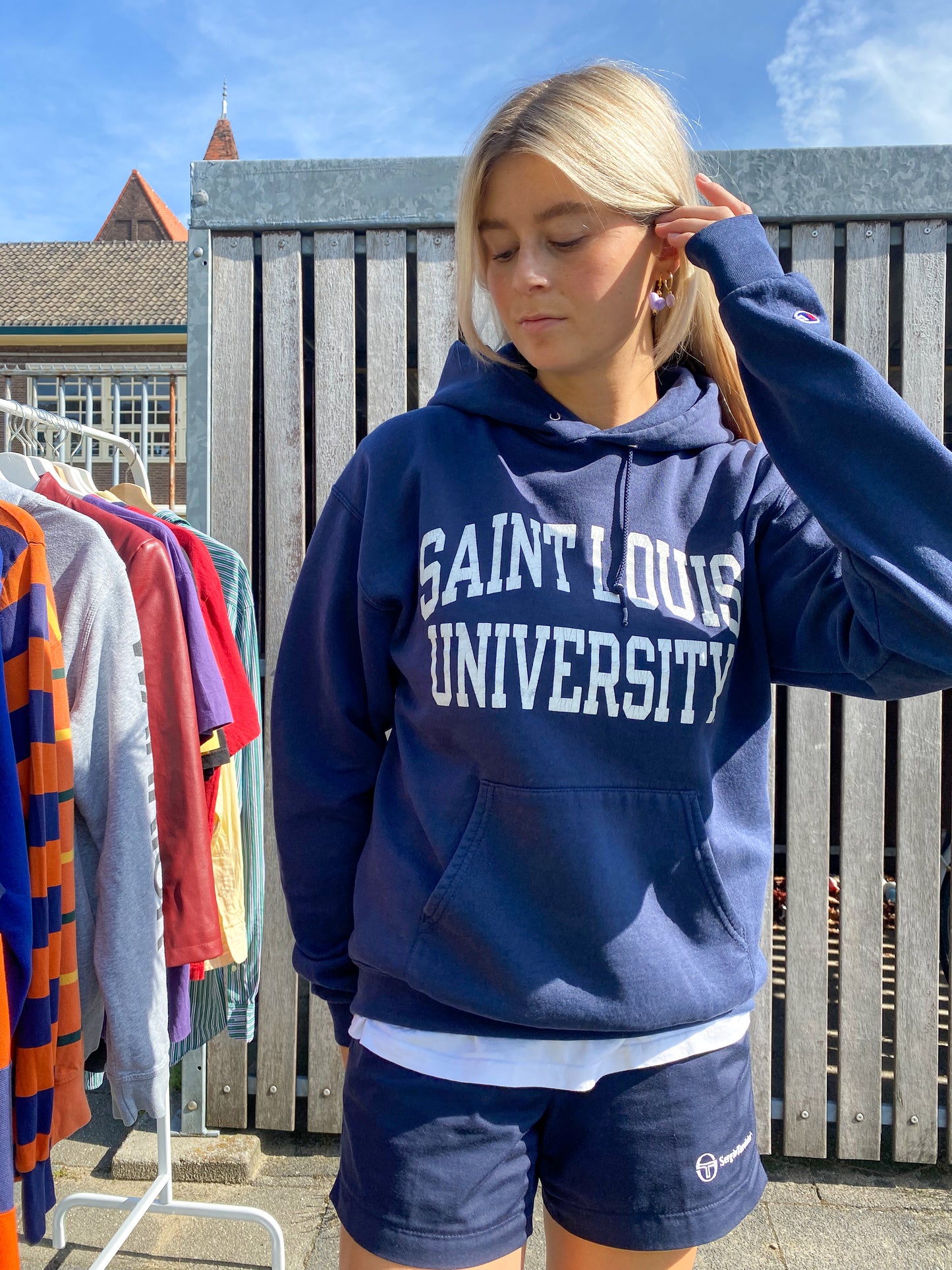 CHAMPION SAINT LOUIS UNIVERSITY HOODIE