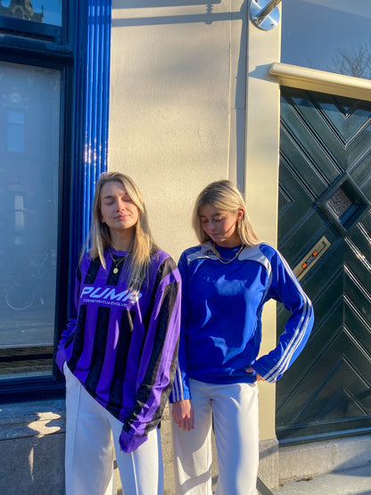 BLUE ADIDAS LONGSLEEVE