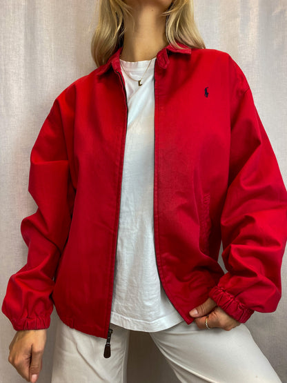 RALPH LAUREN RED BOMBER