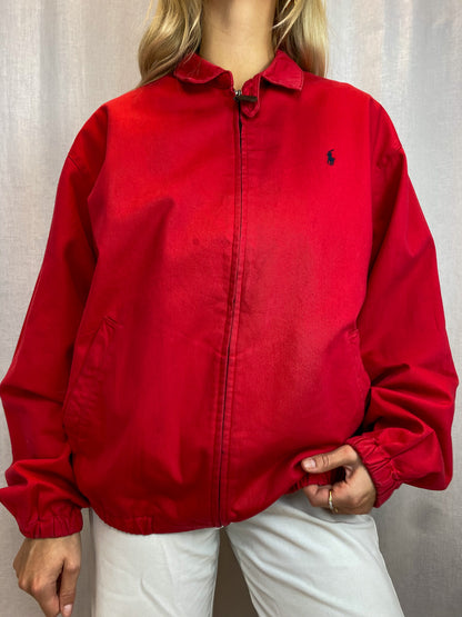 RALPH LAUREN RED BOMBER