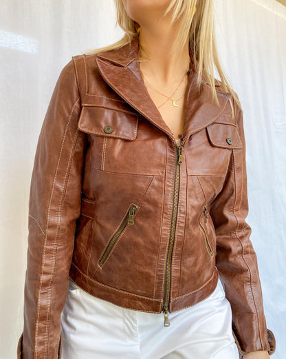 VINTAGE LEATHER JACKET