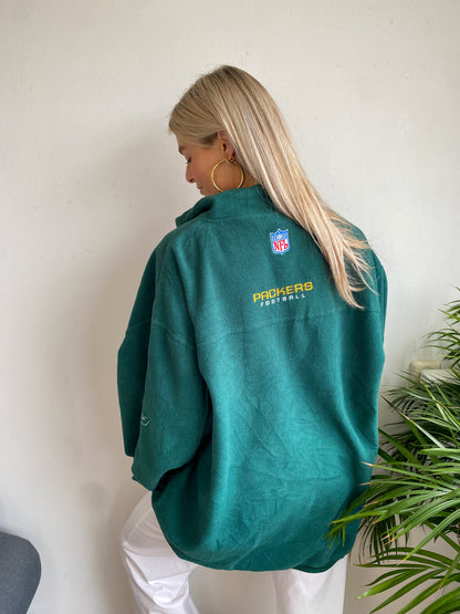 NFL REEBOK FOOTBALL FLEECE ZIPPER