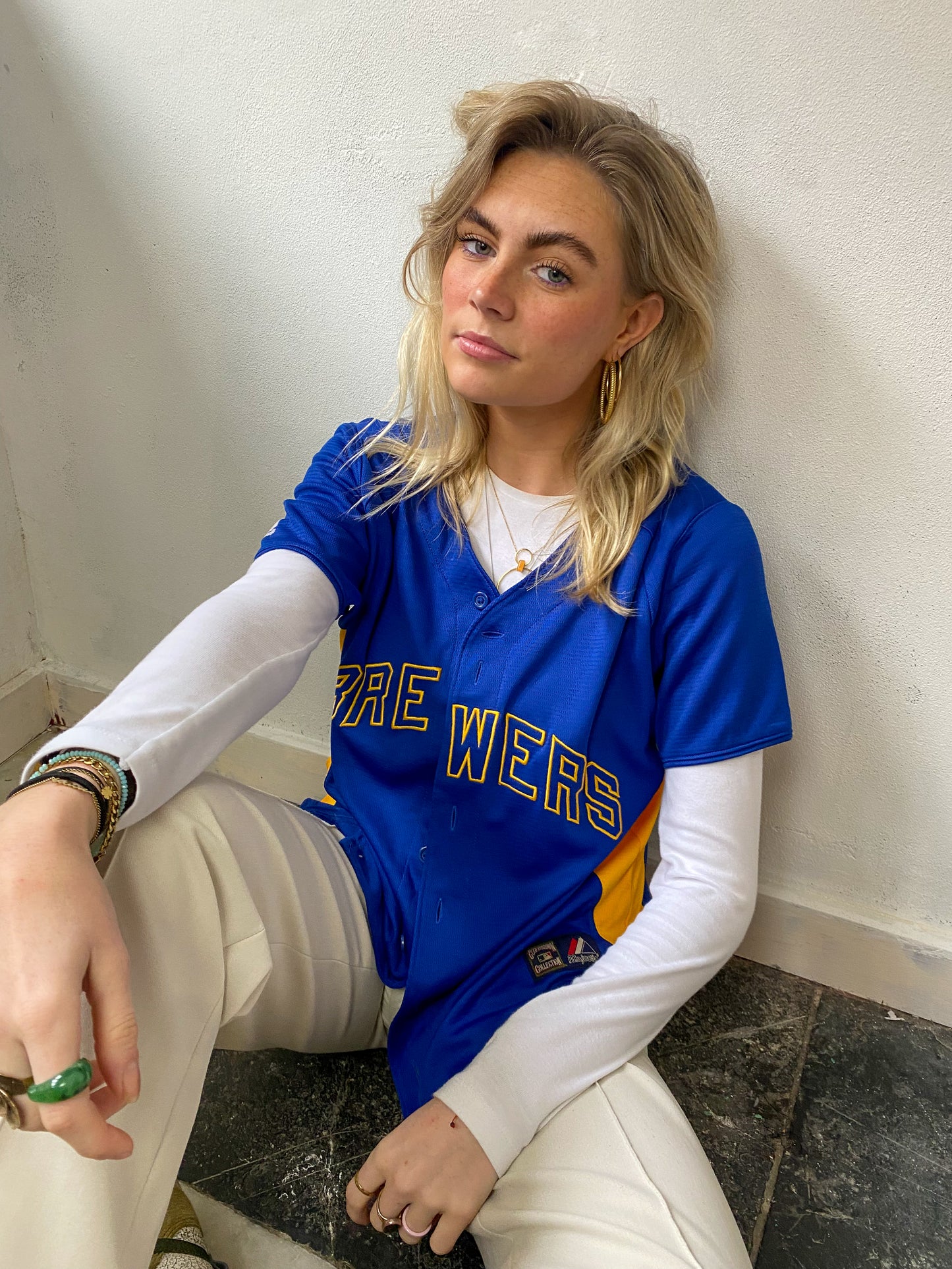 MAJESTIC BREWERS JERSEY