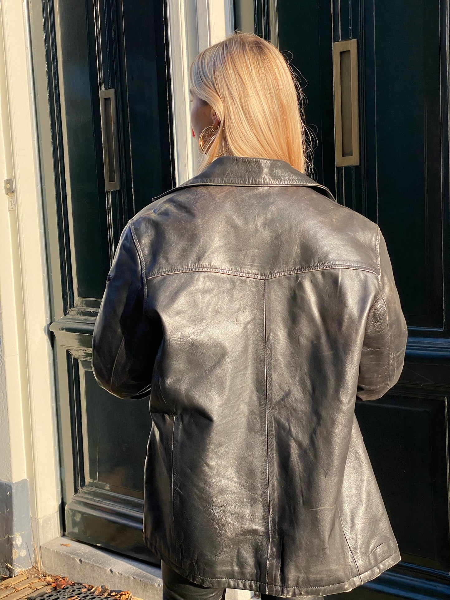 PALL MALL LEATHER COAT