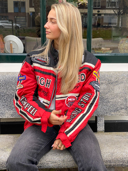 RED RACING JACKET